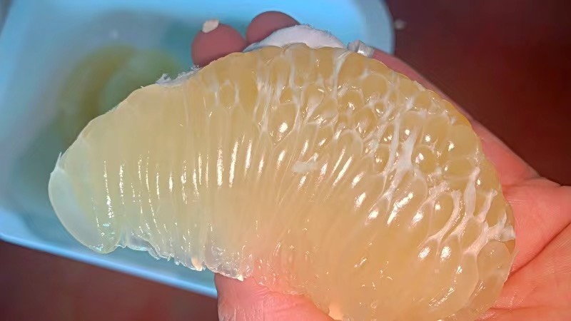 大埔县蜜柚  正宗梅州白柚老树果水分充足够甜产地直供