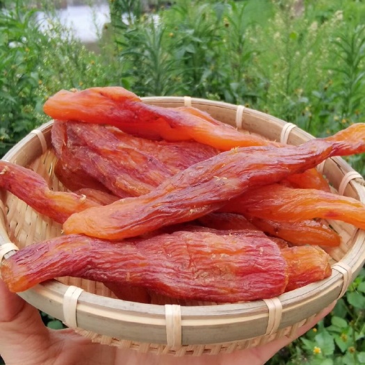 连城县地瓜干  农家自制带皮红薯干