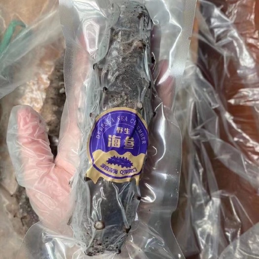 乳山市黑海参 3头即食大海参，个大，肉劲道