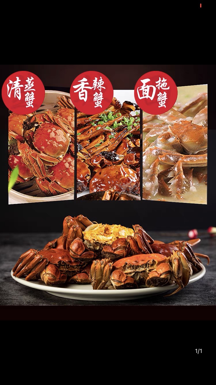 【真杰】24只大闸蟹黄满膏肥鲜活精品礼盒装水产毛蟹残蟹