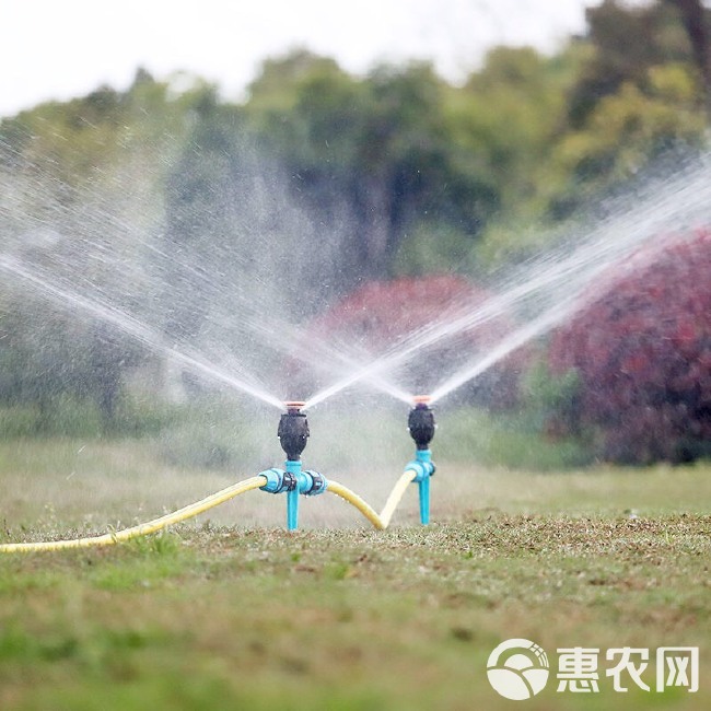 360度自动洒水器喷头园林浇水绿化灌溉农业农用喷头草坪喷洒