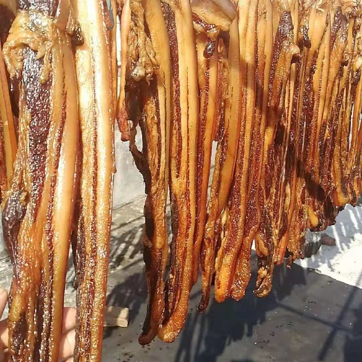 新兴县正宗广东自家秋风自制腊肉！土猪肉，花腩肉