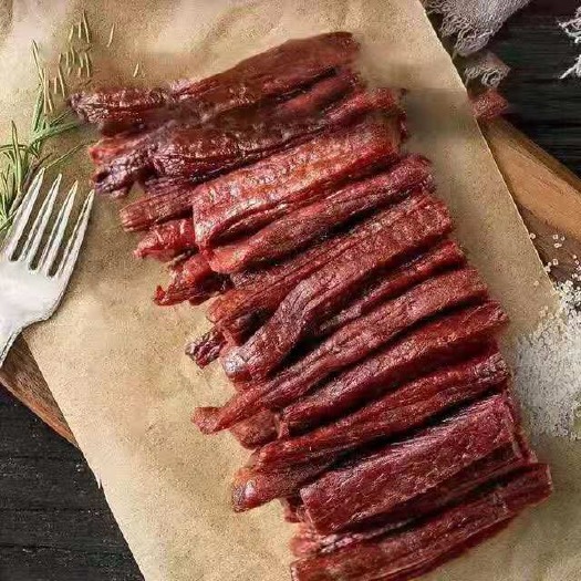 突泉县牛肉干内蒙古特产手撕风干牛肉干500克 休闲零食 独立小包装