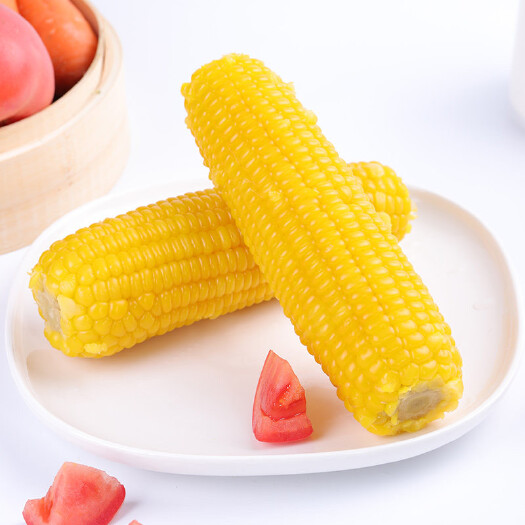 长春糯玉米  东北黄金带黄糯即食玉米