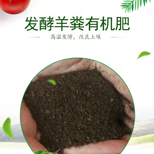 正定县自然风干纯羊粪 发酵纯羊粪有机肥 花卉果蔬生物有机肥厂家