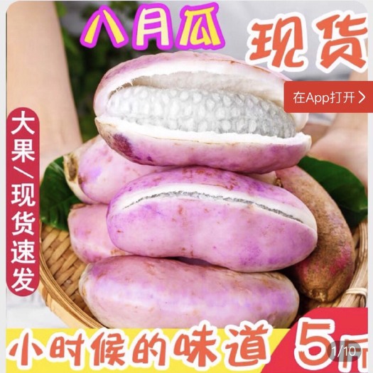 长沙贵州野生八月瓜水果新鲜九月炸1/3/5斤野香蕉预知子孕妇9月