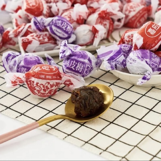 果脯，纸包陈皮梅 加应子  话梅量大价优 厂家直销