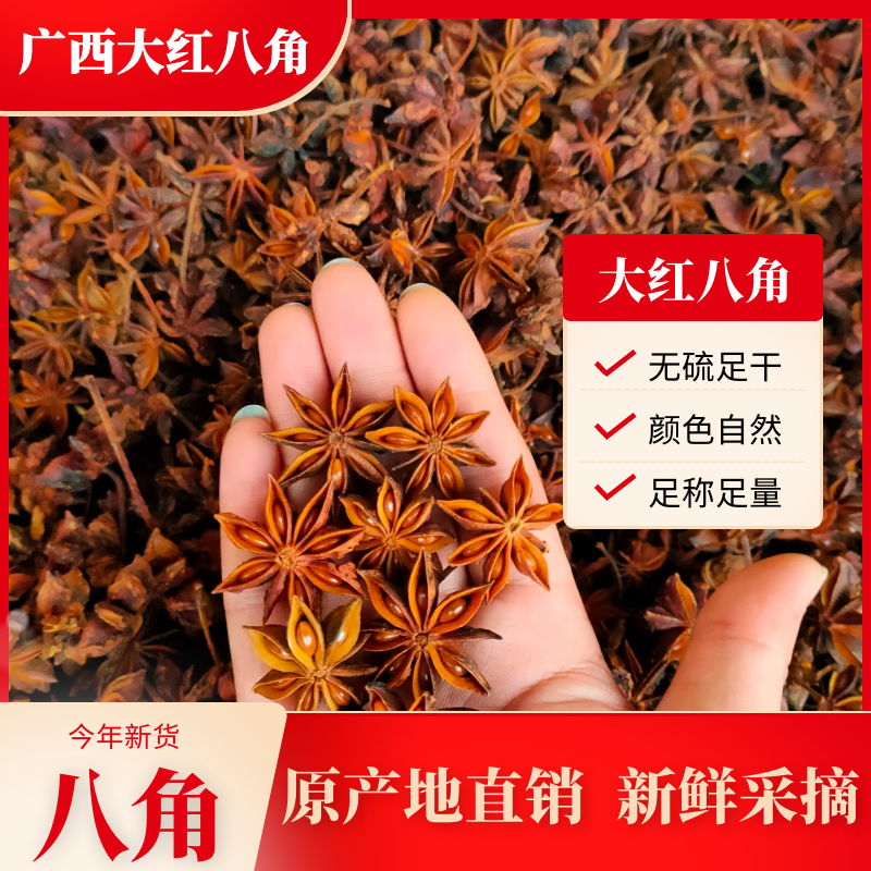 八角 廣西大紅八角 秋果八角干枝和春花八角原產(chǎn)地直銷批發(fā)包郵