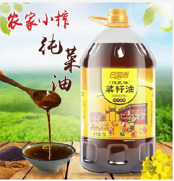 杞县农家小榨菜籽油，滴滴香浓