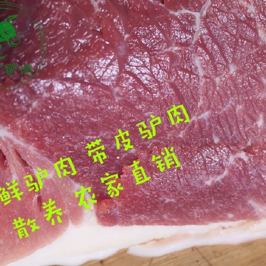 兰陵县新鲜驴肉现杀驴肉带皮驴肉驴排骨肉山东特产全国发货