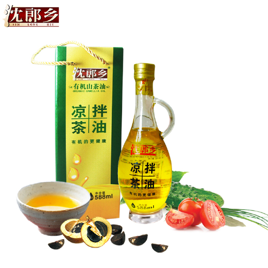 福州山茶油  沈郎乡588ml凉拌一级茶油