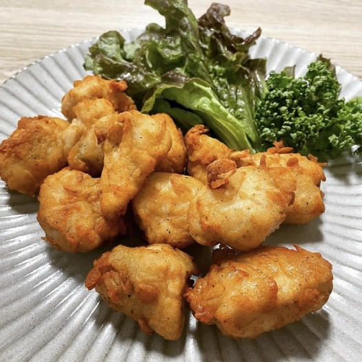 烟台鸡肉丸  天华冷冻半成品 炸鸡块 日式唐扬块 出口餐饮小吃炸鸡 1kg