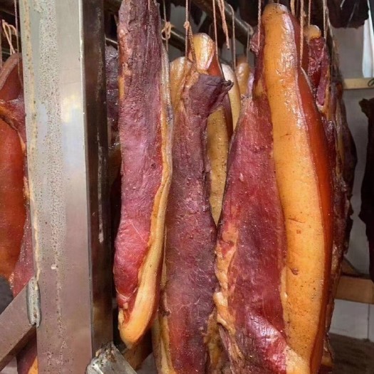 成都培根  黄二刀腊肉，纯干腊肉
