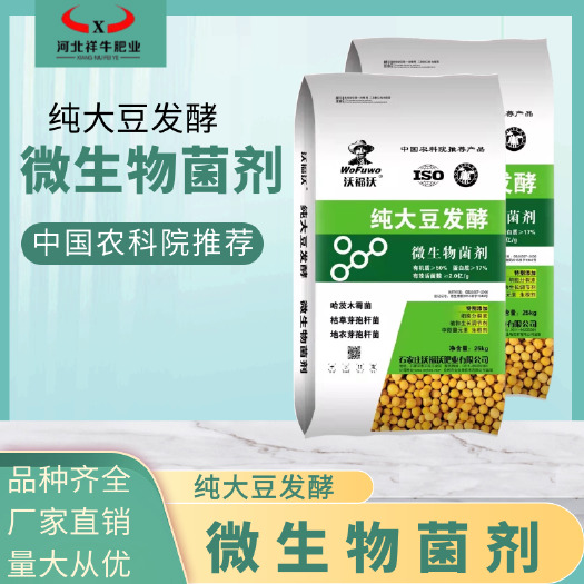 正定县微生物菌剂  发酵大豆 豆粕有机菌肥
