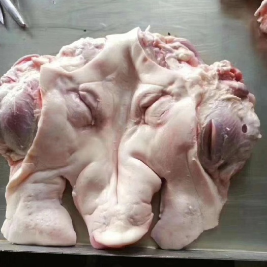成都猪肉类  猪头肉 去骨干净，卤菜零售批发颜色漂亮