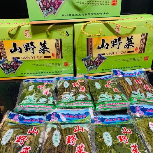 抚松县长白山 山野菜礼盒