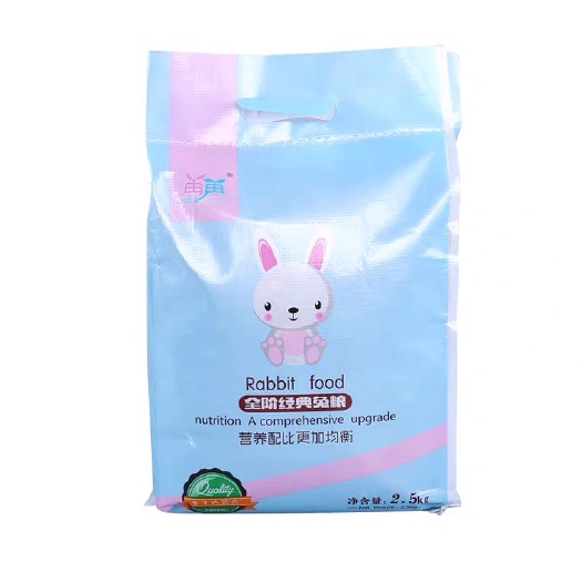 上海宠物饲料  肉兔兔粮5斤幼成10宠物兔子粮食荷兰猪饲料粮食物