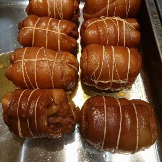 临沂卤猪肘  捆肘五香捆肘 肘花加热即食熟食卤味食材一件20斤