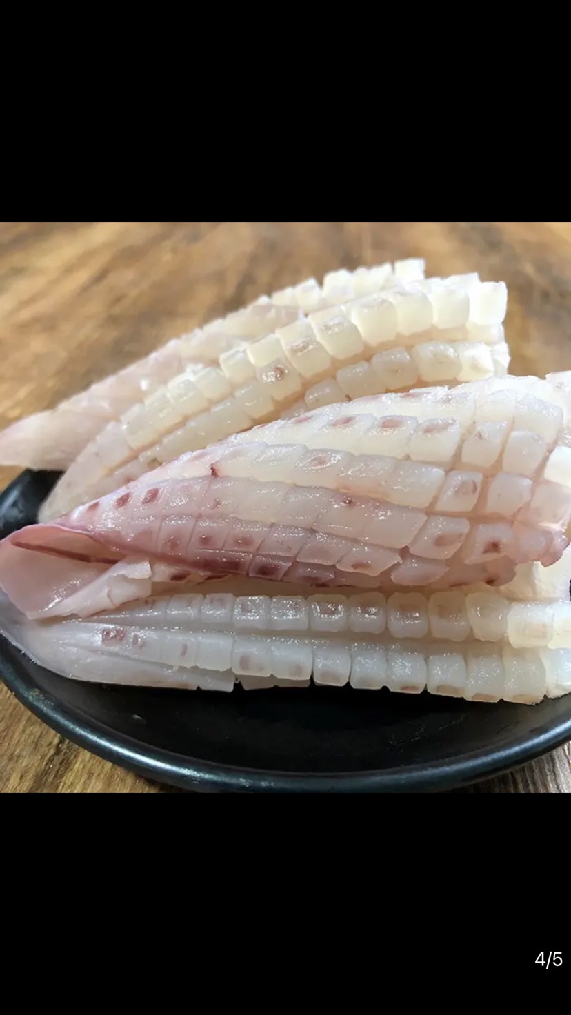 [厂家直销]牛角花鱿鱼花铁板鱿鱼自助餐火锅食材烧烤食材