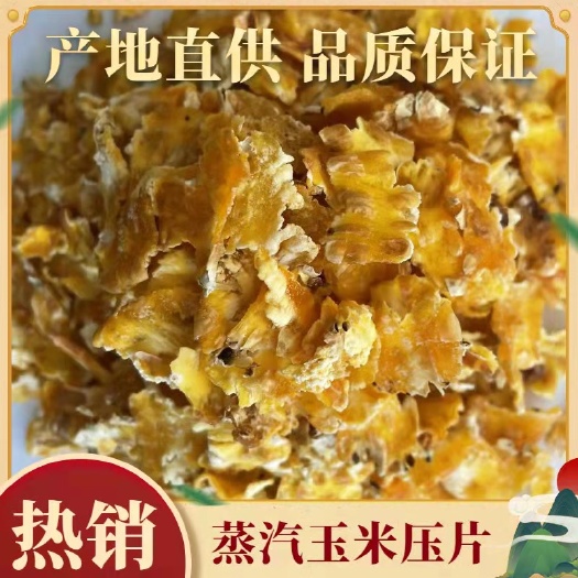 石家庄压片玉米 精选蒸汽玉米压片 厂家直销 全国发货 协助找车
