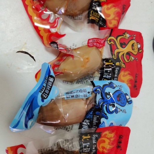 北海辣鱿鱼 北海即食鱿鱼仔，独立包装