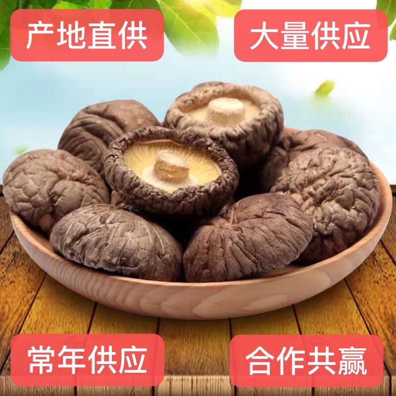 泌阳县2023新货冬菇 干香菇 去柄香菇 干蘑菇   剪脚香菇