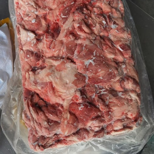 猪正三七碎肉山东沭县优质猪肉各部位冻肉预12至18个月保质期