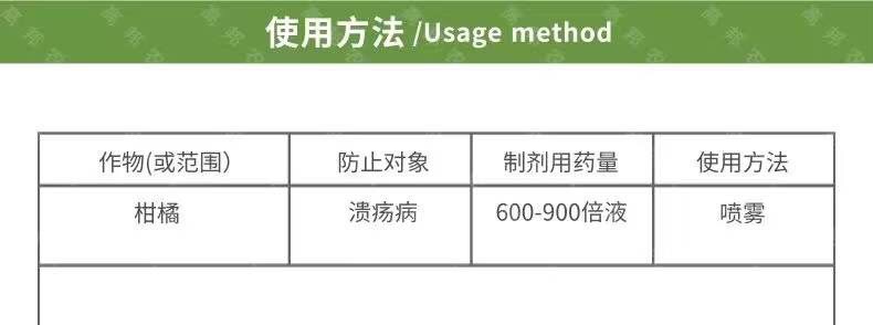 满福庄园23%松脂酸铜 柑橘溃疡病青枯病根腐病真**病害