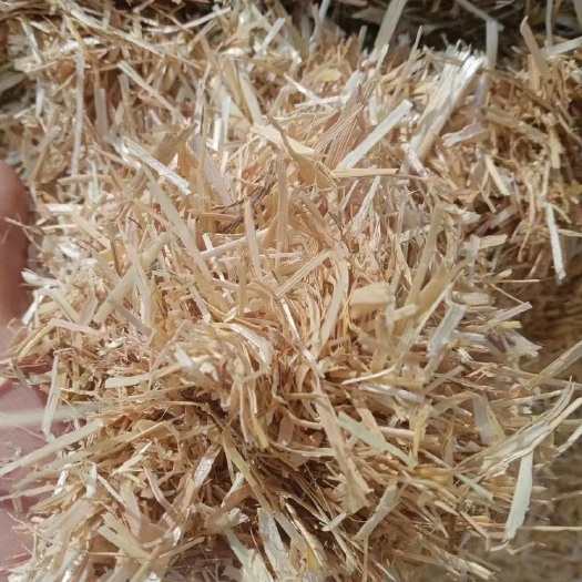 宿州（优质小麦草小麦秸秆柔丝压块牛羊草料干草麦草无土无膜无霉变