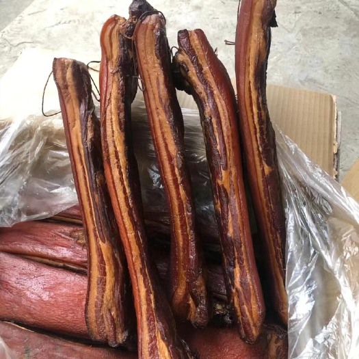 长沙腊肉 柴火烟熏五花三线腊肉