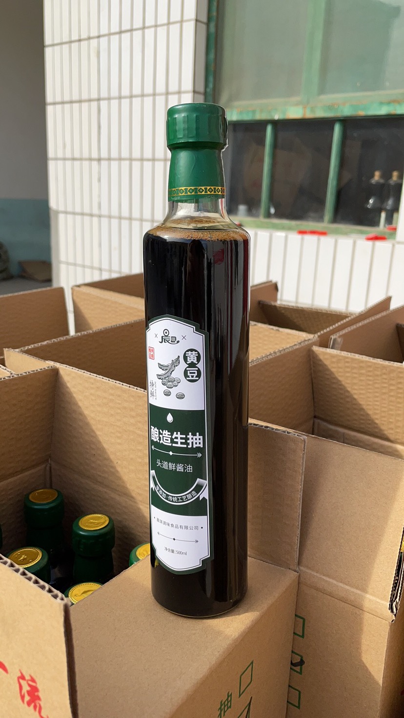 上海 生抽 晋晨琪味极鲜纯粮酿造 佐餐凉拌烹调 天然酿造酱油