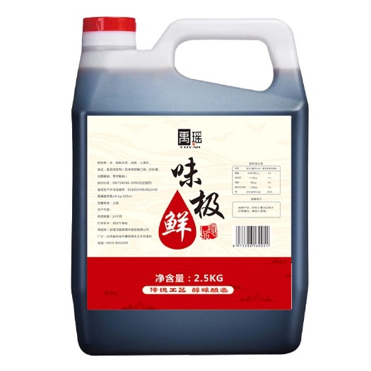 上海 晋晨琪生抽 500毫升 酱香味浓 酿造土酱油
