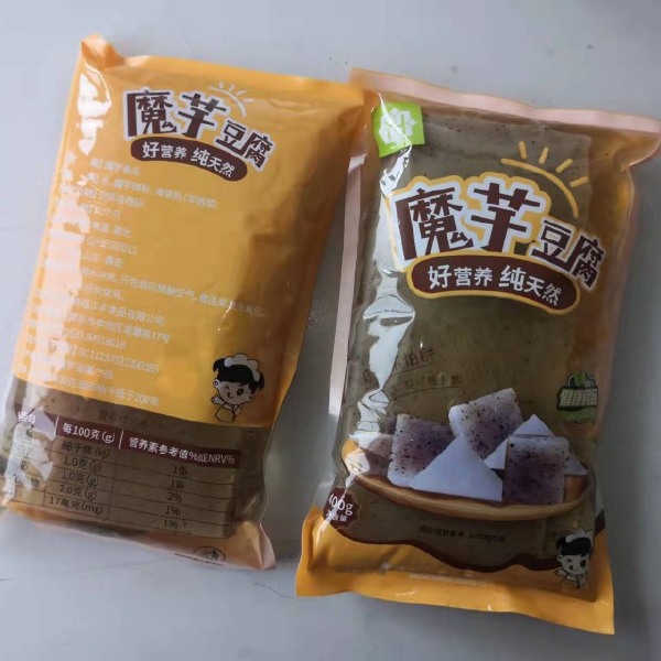 【400g魔芋豆腐】可定制，工厂直供