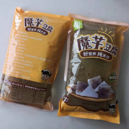 青岛【400g魔芋豆腐】可定制，工厂直供