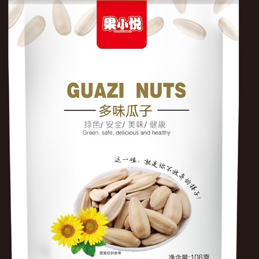 高碑店市 果小悦多味瓜子108g