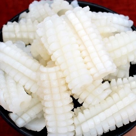 皮氏枪乌贼 新鲜冷冻鱿鱼花墨鱼花 500g 2袋装 鱿鱼 火锅食材 海鲜