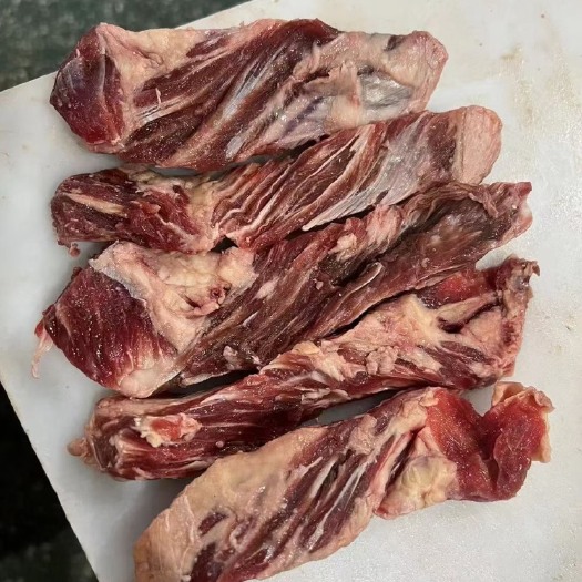 河间市牛肉类  牛腹肉条 带雪花纹理 可用于烧烤 卤炖 切片