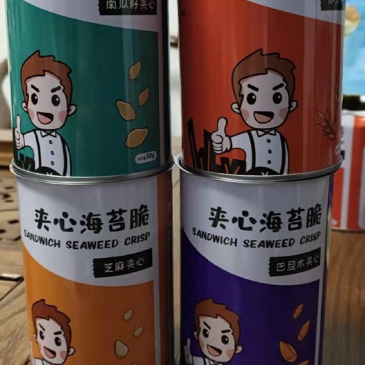连云港海苔脆 夹心海苔