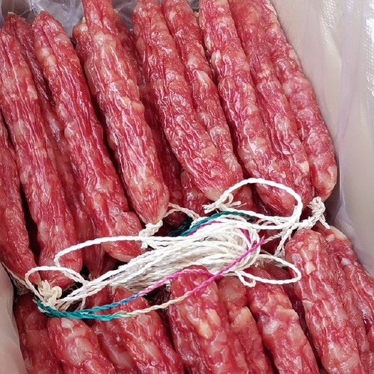中山市广式香肠广式腊肠二八肠广东腊肠腊味香肠广味风干地道煲仔饭原料