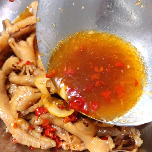 南宁辣鸡爪  无骨鸡爪全熟脱骨鸡爪成品开袋即食餐饮摆摊商用装