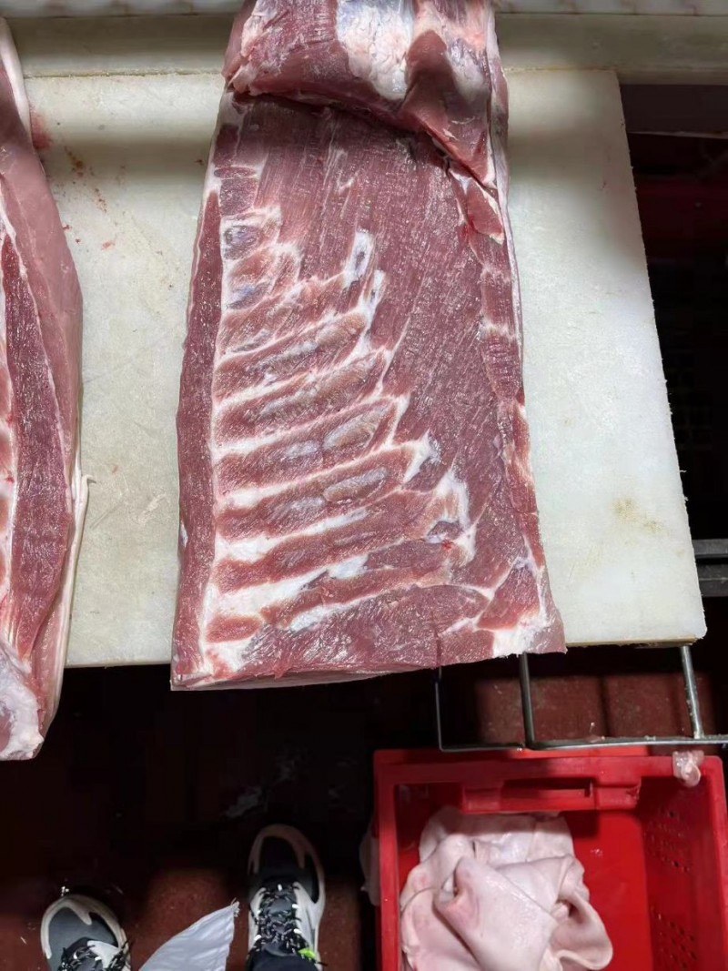 鲜品五花肉  带皮五花肉支持样品 质量保证