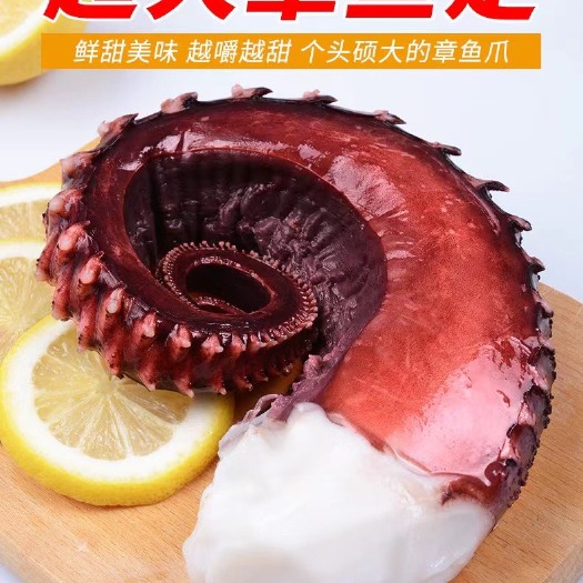 连云港价格随行就市  超大章鱼足冻品漂烫熟冻八爪足刺身麻辣常年供应