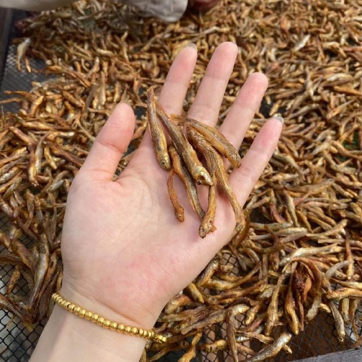 富川县炭烤烟熏小鱼干，俗称船丁子