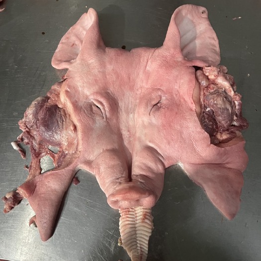 成都去骨新鲜猪脸批发