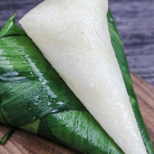 长沙非遗传承 手工粽子 白糖粽 咸肉粽 红豆粽 碱水粽纯手工制作
