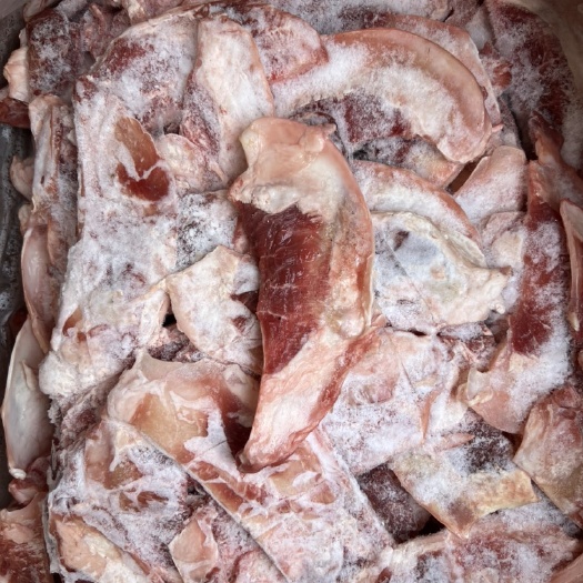 河间市大羊带肉月牙骨 羊脆骨 新鲜现剔 炖熟可烤 火锅涮脆骨