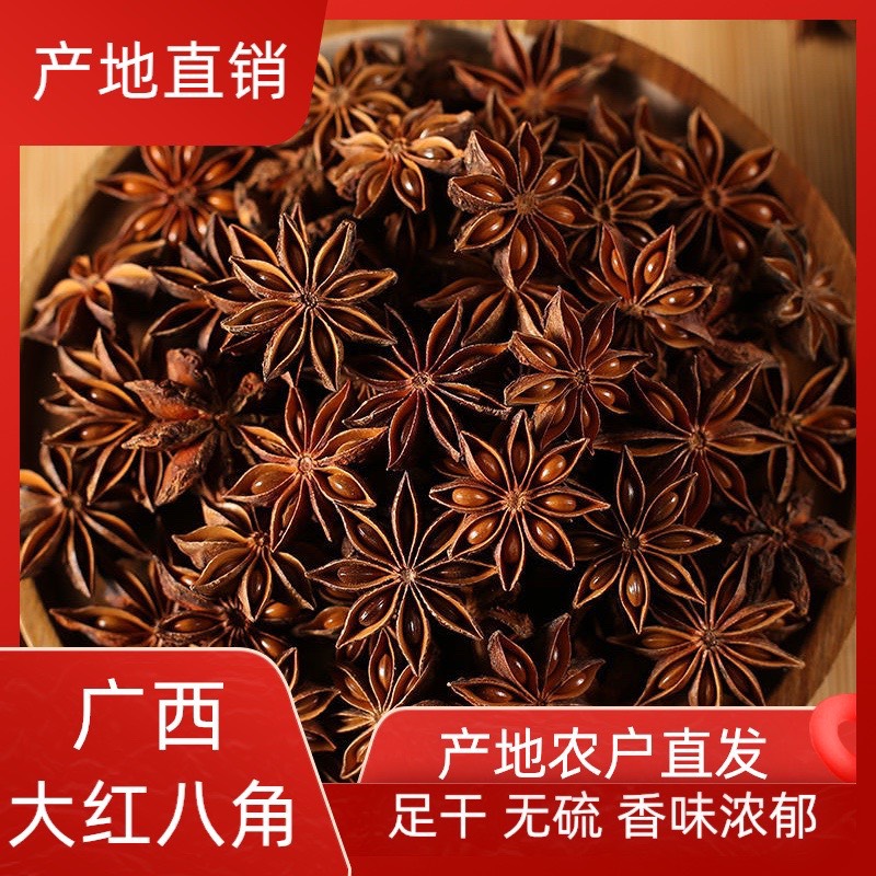 2024广西八角 新秋大红八角  全干无硫过筛 产地农户直供