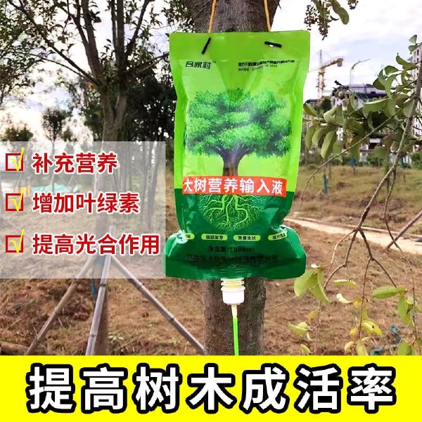 包邮树木吊针营养液输液大树营养液移栽催芽液树苗成体通用吊针激