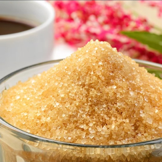 上海金砂糖散装金砂糖烘焙珍珠奶茶咖啡调味用食糖粗大颗粒金砂糖黄糖
