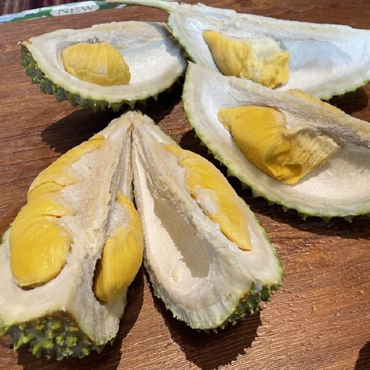 深圳马来西亚D197猫山王榴莲当季度·四房果（液氮整果带壳）
